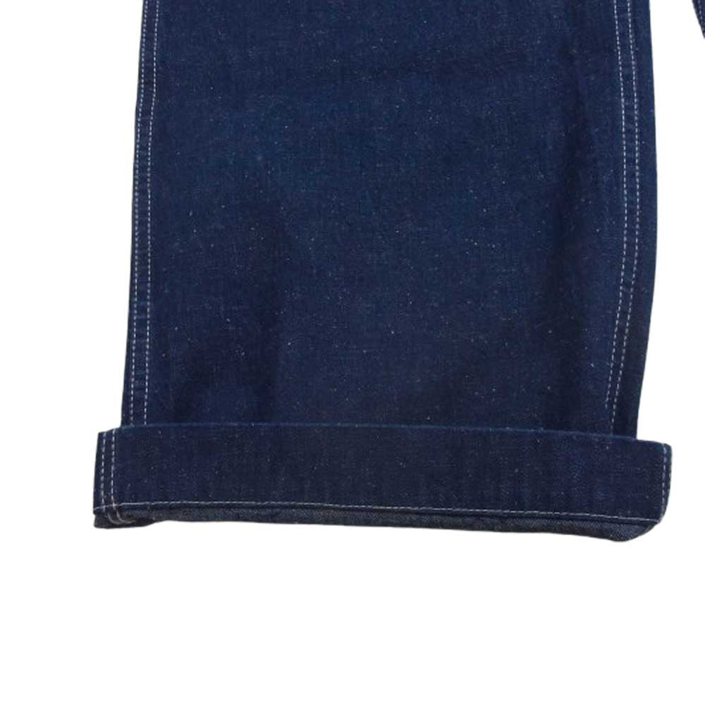 WEIRDO ウィアード WRD-11-SS-15 チェーン刺繍 デニム ベイカーパンツ インディゴブルー系 XL【中古】