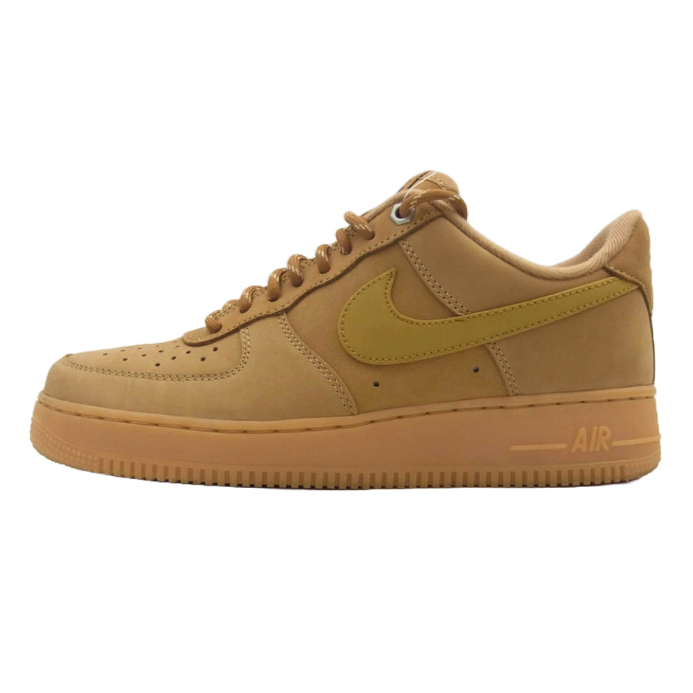 NIKE ナイキ CJ9179-200 Air Force 1 Low 07 WB Flax Wheat エアフォース1 ロー 07 WB フラックス ウィート ローカット スニーカー ライトブラウン系 26cm【中古】