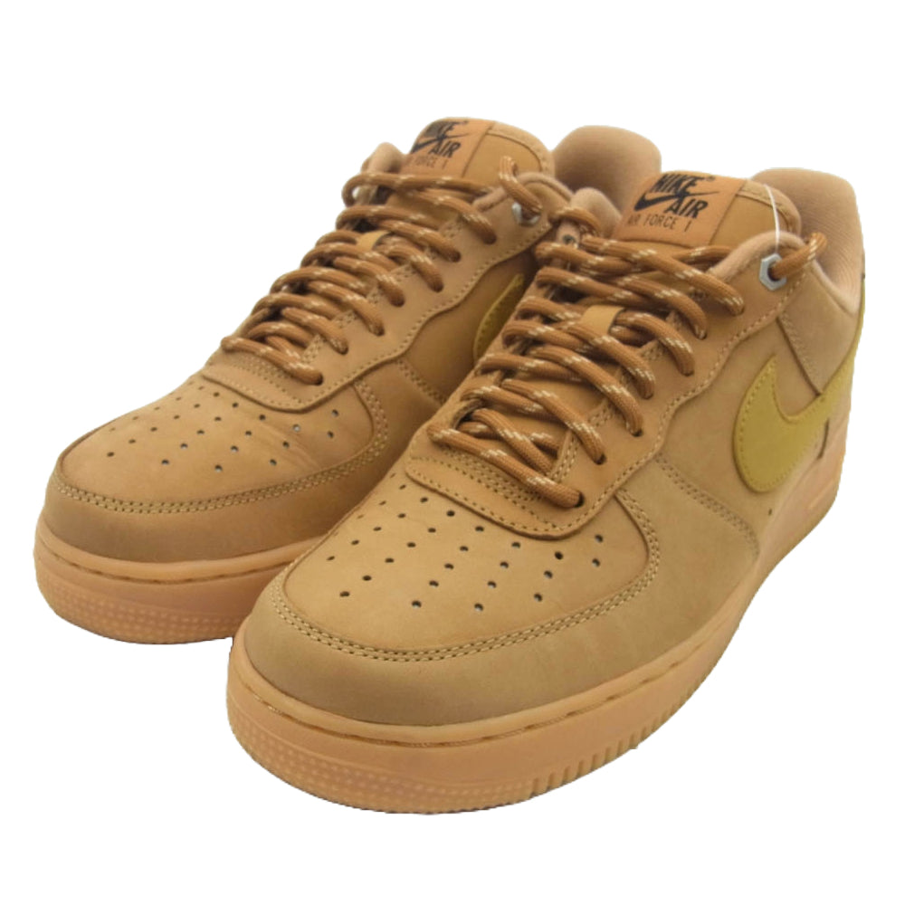 NIKE ナイキ CJ9179-200 Air Force 1 Low 07 WB Flax Wheat エアフォース1 ロー 07 WB フラックス ウィート ローカット スニーカー ライトブラウン系 26cm【中古】