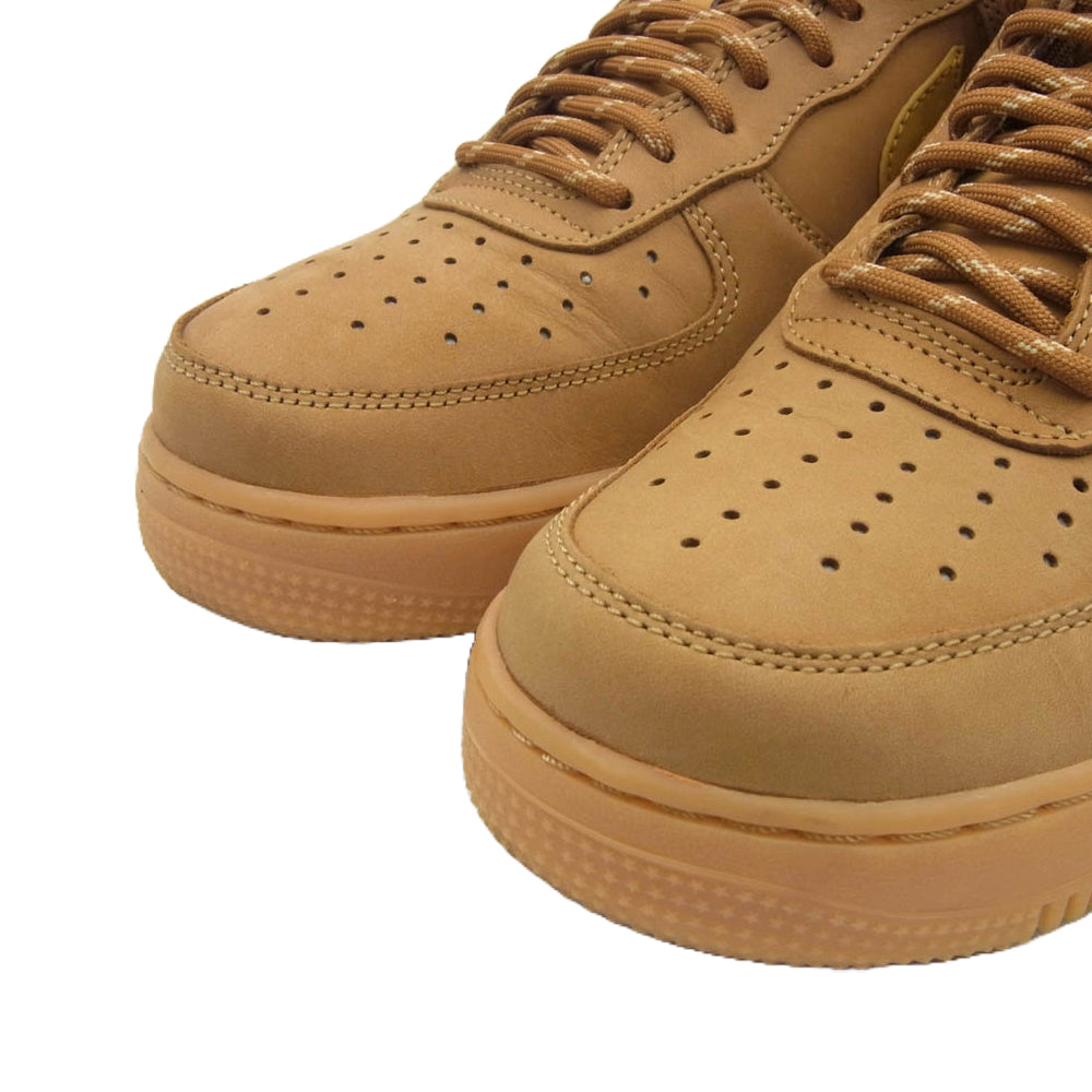 NIKE ナイキ CJ9179-200 Air Force 1 Low 07 WB Flax Wheat エアフォース1 ロー 07 WB フラックス ウィート ローカット スニーカー ライトブラウン系 26cm【中古】