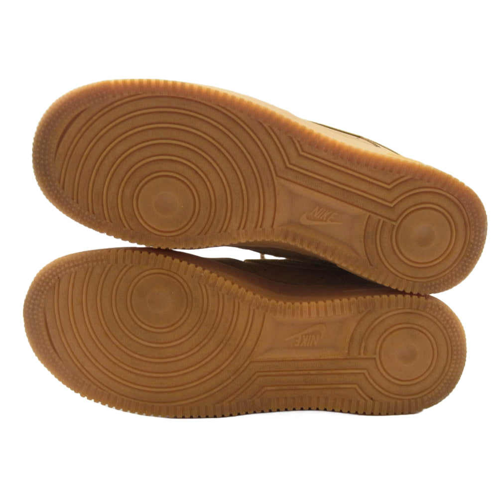 NIKE ナイキ CJ9179-200 Air Force 1 Low 07 WB Flax Wheat エアフォース1 ロー 07 WB フラックス ウィート ローカット スニーカー ライトブラウン系 26cm【中古】