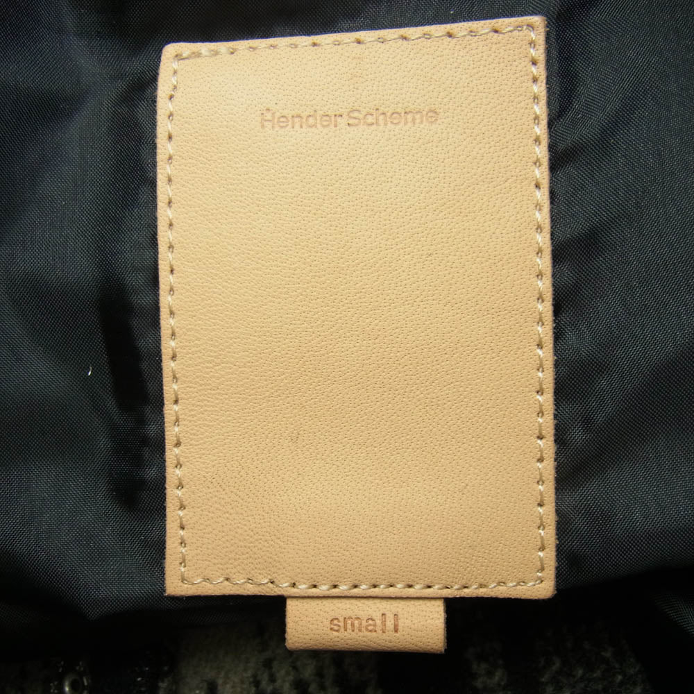 Hender Scheme エンダースキーマ × PENDLETON ペンドルトン STADIUM JUMPER スタジアム ジャンパー レザー スタジャン ブラック系 S【中古】