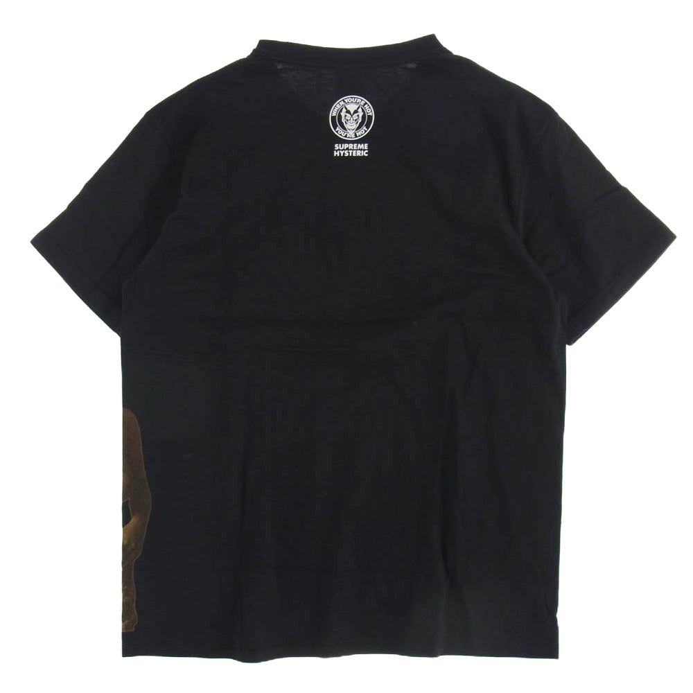 Supreme シュプリーム 24AW × HYSTERIC GLAMOUR ヒステリックグラマー HG FUCK Tee ファック ガールプリント 半袖 Tシャツ ブラック系 M【新古品】【未使用】【中古】