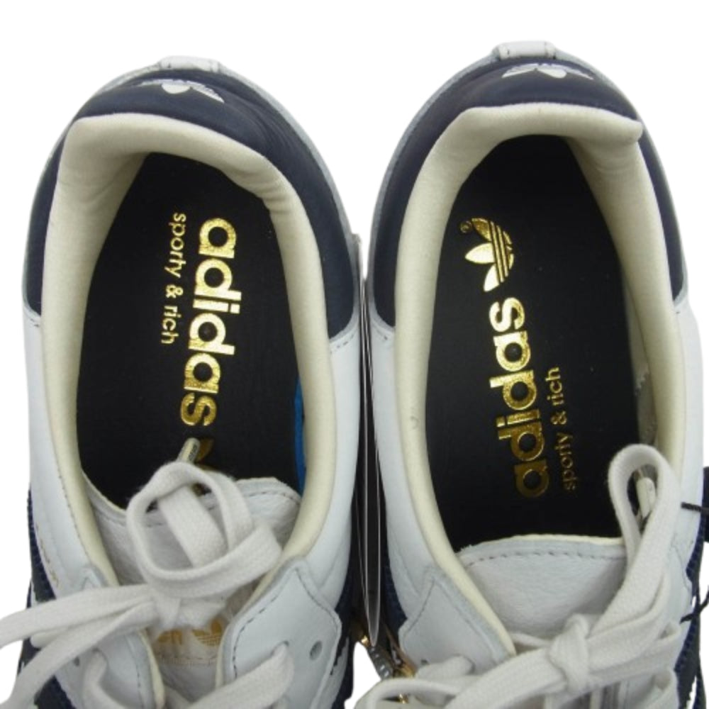 adidas アディダス HP3354 × Sporty & Rich スポーティアンドリッチ Samba OG Footwear White サンバ スニーカー ホワイト系 ブラック系 27.5cm【新古品】【未使用】【中古】