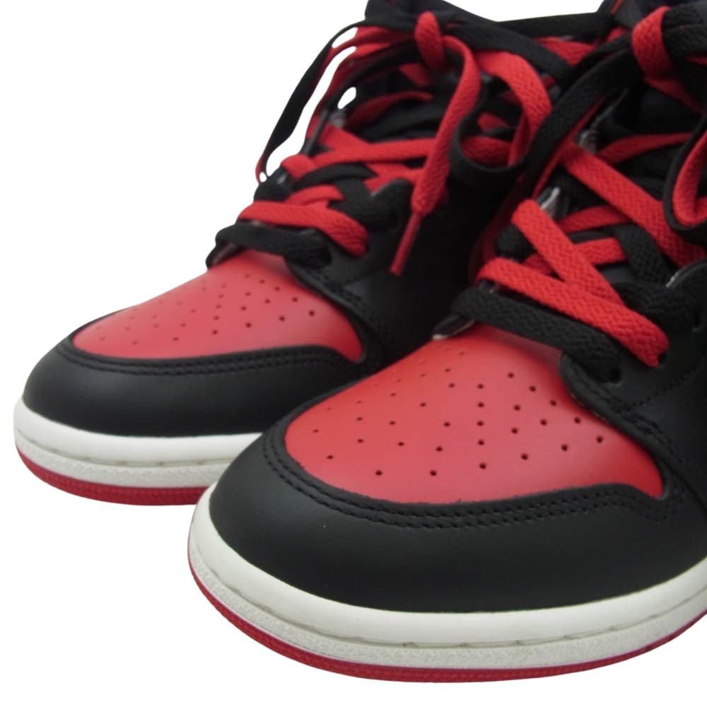NIKE AIR JORDAN ナイキ ジョーダン HV6674-067 フェイクバスターズ鑑定済 Air Jordan 1 High 85 Bred AJ1 エアジョーダン ハイ ブレッド スニーカー ブラック系 レッド系 27cm【新古品】【未使用】【中古】