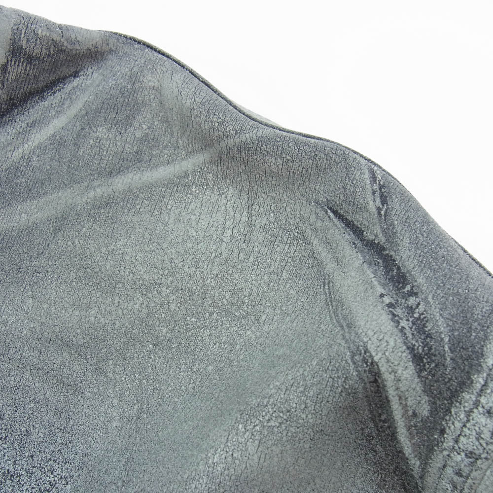 DIESEL ディーゼル D-NLABELCOL-S TRACK トラック デニム ハイネック プルオーバー グレー系 XS【中古】