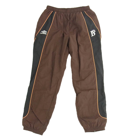 BOTT ボット UMBRO アンブロ BEAMS T ビームス Pants ナイロン パンツ ブラウン系 L【中古】
