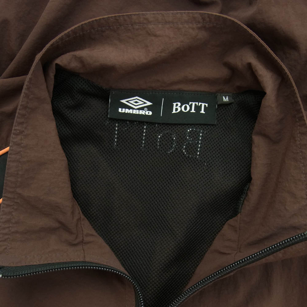BOTT ボット UMBRO アンブロ BEAMS T ビームス Blouson ブルゾン ナイロン ジャケット ブラウン系 M【中古】