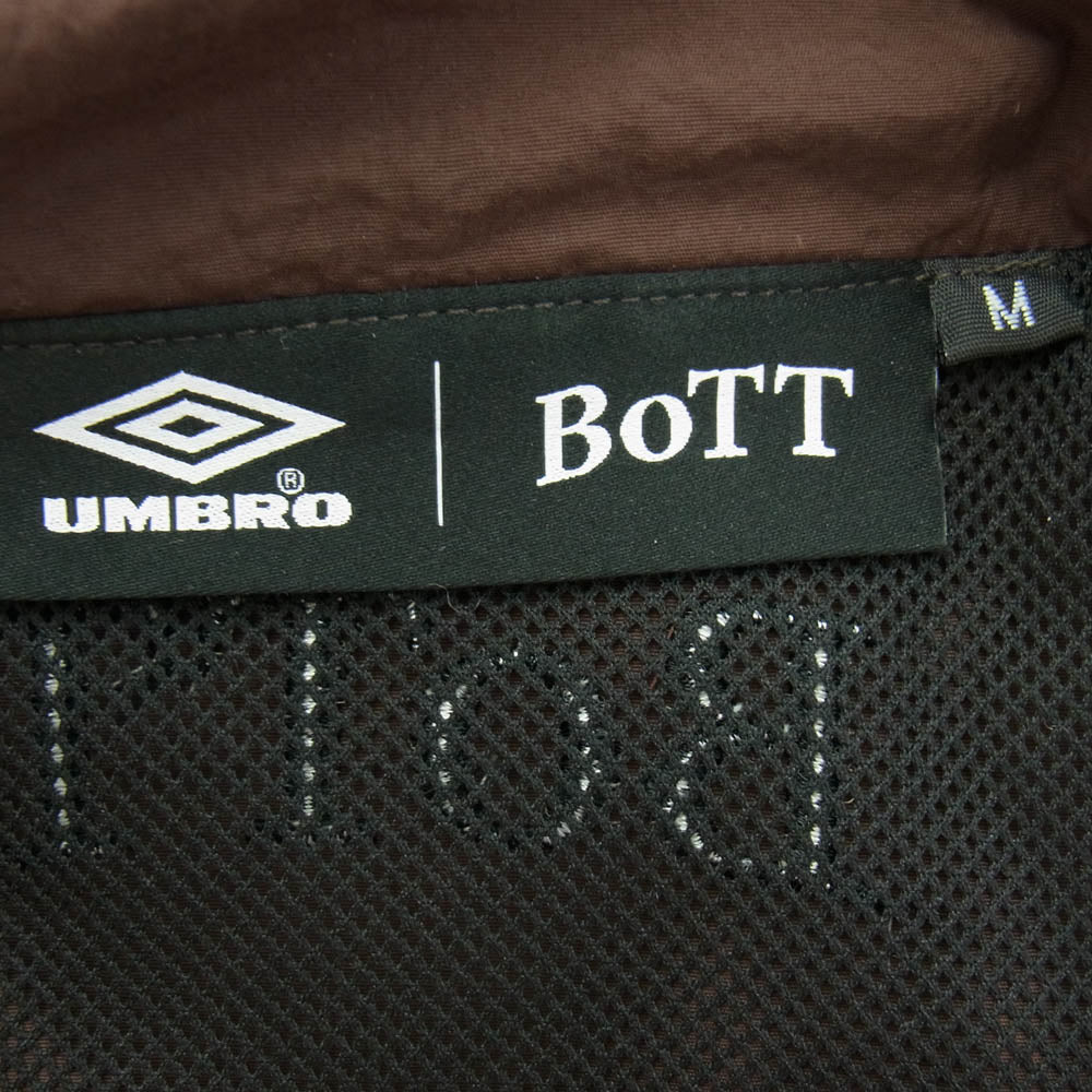 BOTT ボット UMBRO アンブロ BEAMS T ビームス Blouson ブルゾン ナイロン ジャケット ブラウン系 M【中古】