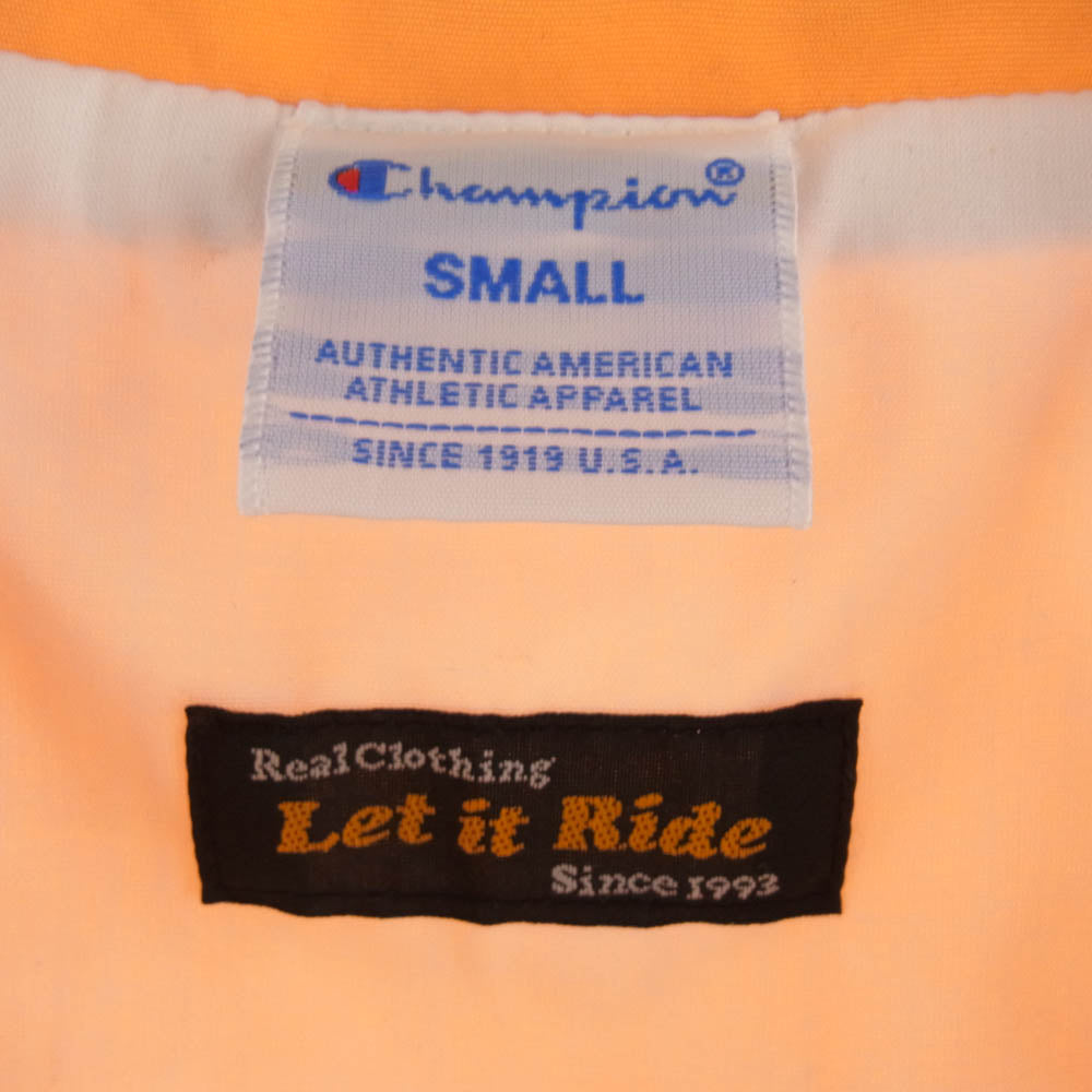 Champion チャンピオン Let it Ride 別注 コーチ ジャケット オレンジ