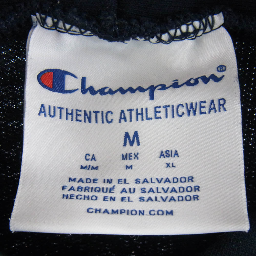 Champion チャンピオン AUTHENTIC ATHLETICWEAR YALE プルオーバー パーカー ネイビー系 M【中古】