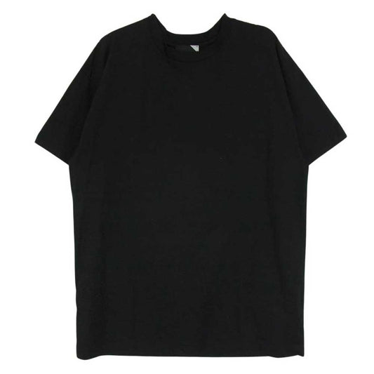 ATON エイトン KKAGYW0702 SUVIN 60/2 OVERSIZED T-SHIRT オーバーサイズ Tシャツ 半袖カットソー ブラック系 02【中古】