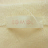 COMOLI コモリ 24SS Z01-06008 ウール 和紙 コモリ ニット オフホワイト系 F【新古品】【未使用】【中古】