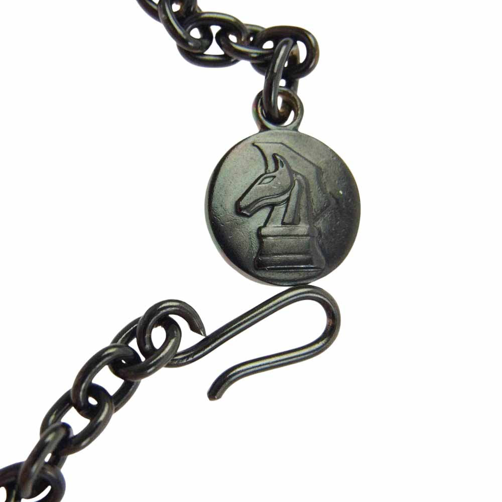 PUERTA DEL SOL プエルタデルソル シールド型 ペンダント ネックレス シルバー系【中古】