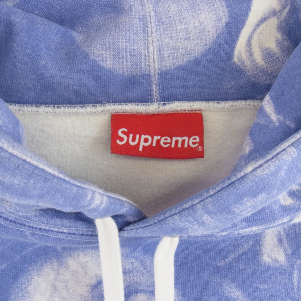 Supreme シュプリーム 18AW Jesus and Mary Hooded Sweatshirt ジーザス アンド マリア フーデッド スウェットシャツ パーカー パープル系 M【中古】