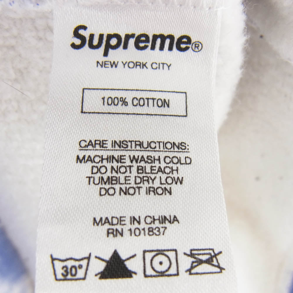 Supreme シュプリーム 18AW Jesus and Mary Hooded Sweatshirt ジーザス アンド マリア フーデッド スウェットシャツ パーカー パープル系 M【中古】