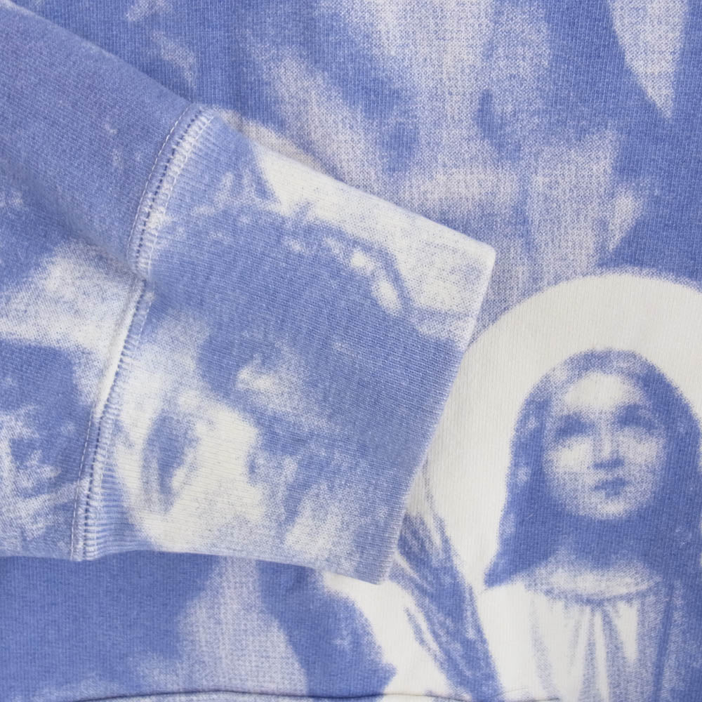 Supreme シュプリーム 18AW Jesus and Mary Hooded Sweatshirt ジーザス アンド マリア フーデッド スウェットシャツ パーカー パープル系 M【中古】