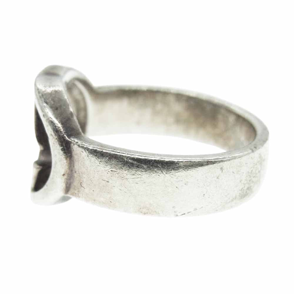 GUCCI グッチ インターロッキングG GG リング シルバー系 8号【中古】