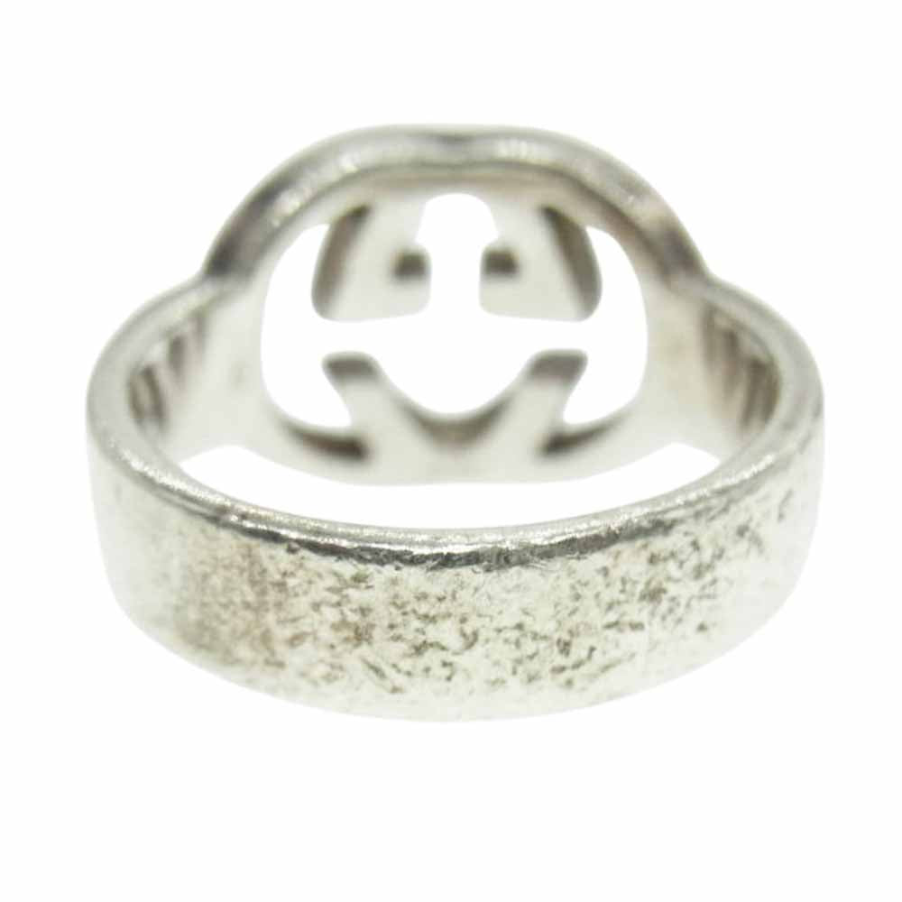 GUCCI グッチ インターロッキングG GG リング シルバー系 8号【中古】