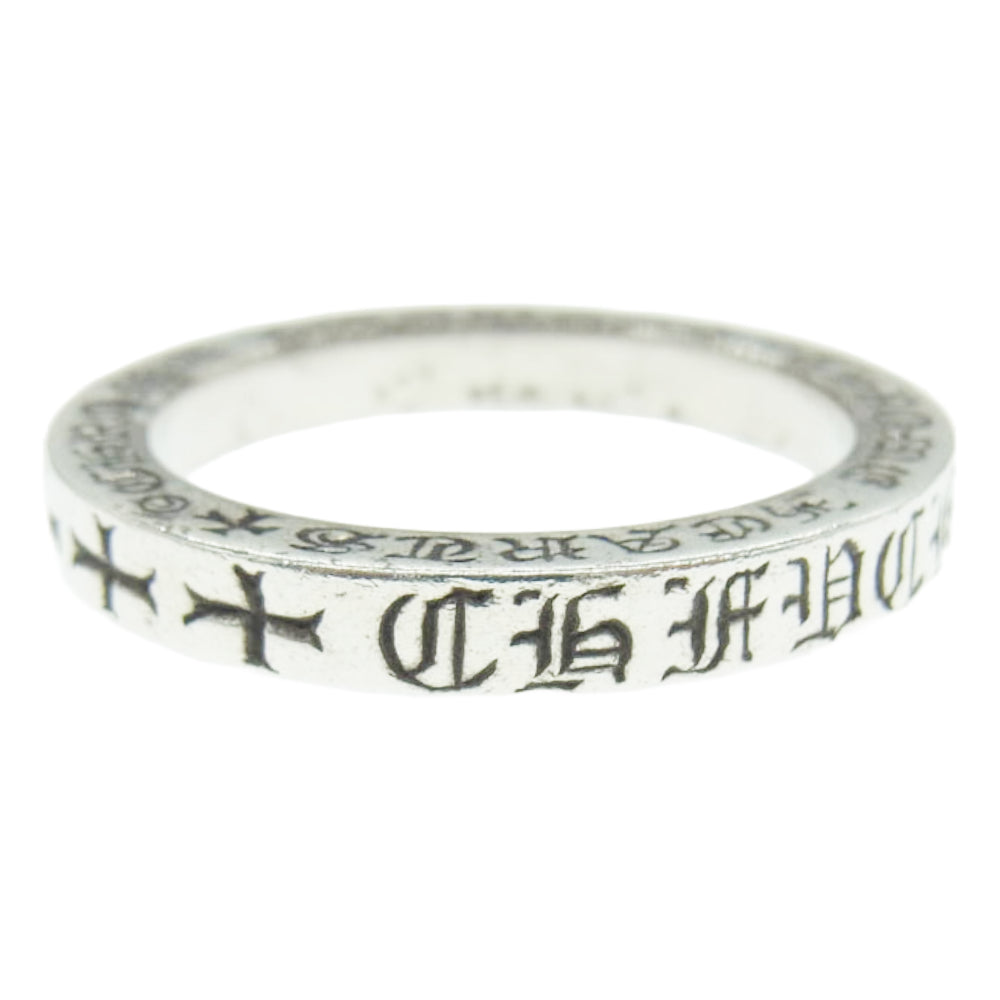 CHROME HEARTS クロムハーツ（原本無） 3mm SPACER FUCK YOU スペーサー ファックユー リング シルバー系 20号【中古】