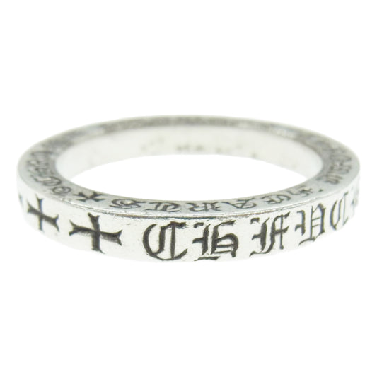 CHROME HEARTS クロムハーツ（原本無） 3mm SPACER FUCK YOU スペーサー ファックユー リング シルバー系 20号【中古】