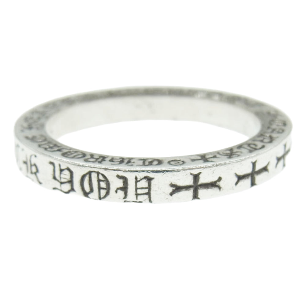CHROME HEARTS クロムハーツ（原本無） 3mm SPACER FUCK YOU スペーサー ファックユー リング シルバー系 20号【中古】