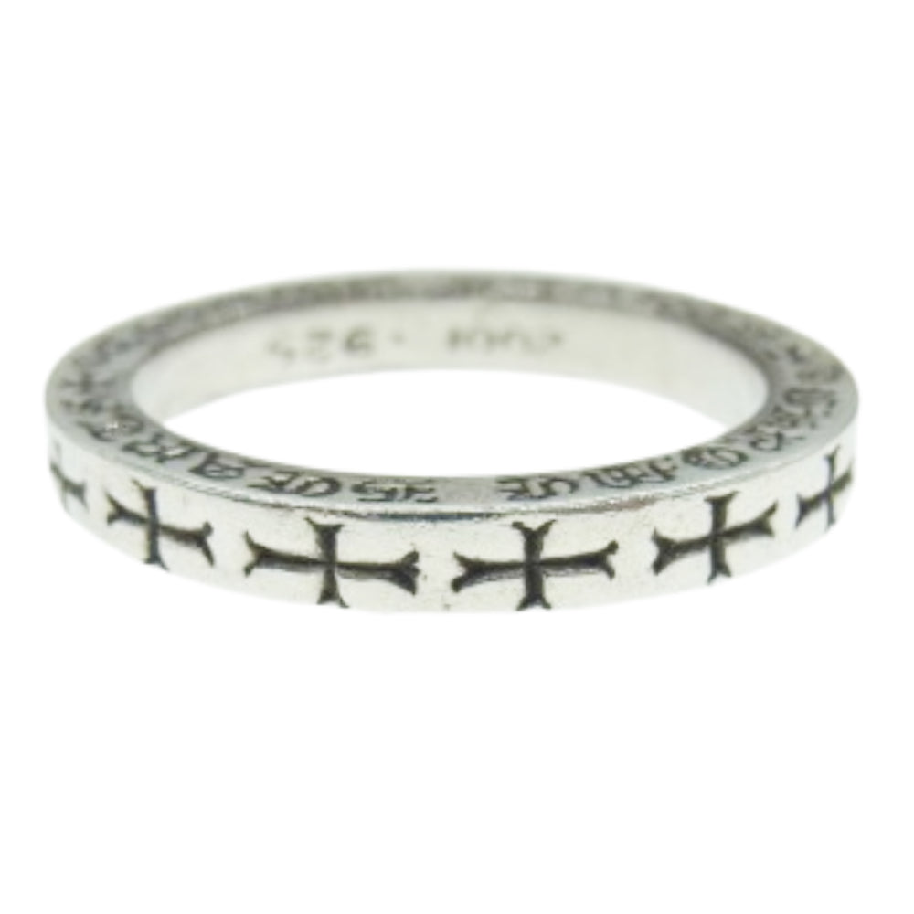 CHROME HEARTS クロムハーツ（原本無） 3mm SPACER FUCK YOU スペーサー ファックユー リング シルバー系 20号【中古】