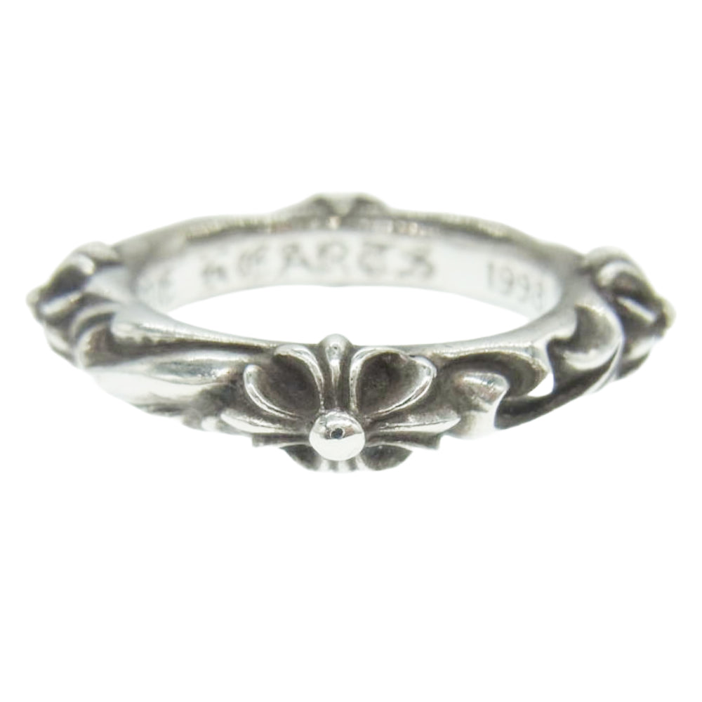 CHROME HEARTS クロムハーツ（原本無） SBT バンド リング シルバー系 17号【中古】