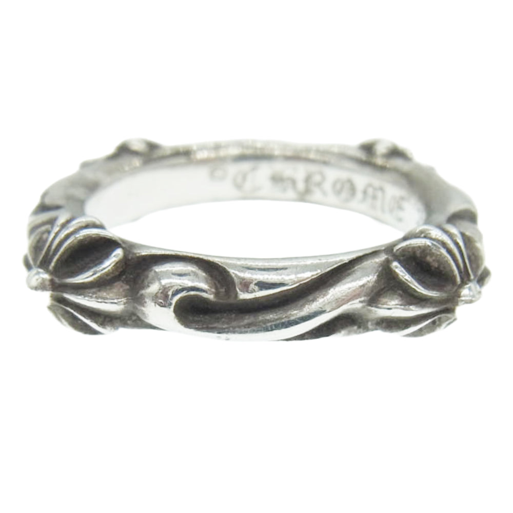 CHROME HEARTS クロムハーツ（原本無） SBT バンド リング シルバー系 17号【中古】