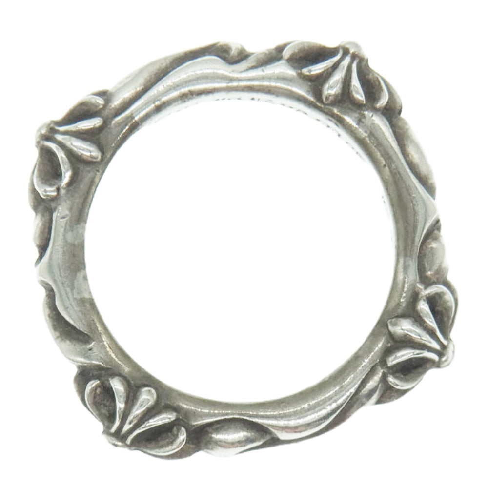 CHROME HEARTS クロムハーツ（原本無） SBT バンド リング シルバー系 17号【中古】
