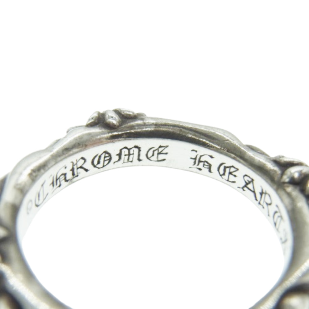CHROME HEARTS クロムハーツ（原本無） SBT バンド リング シルバー系 17号【中古】