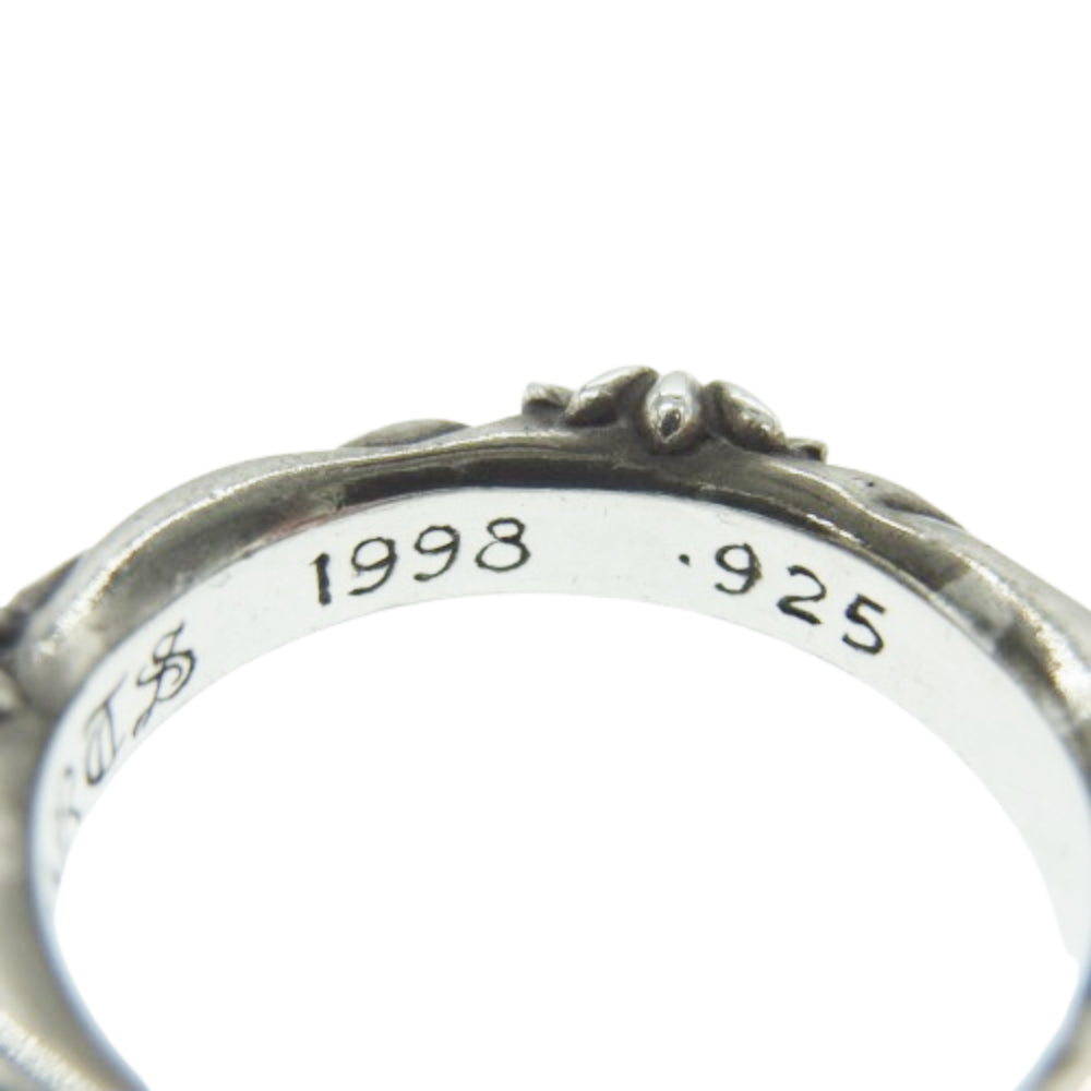 CHROME HEARTS クロムハーツ（原本無） SBT バンド リング シルバー系 17号【中古】