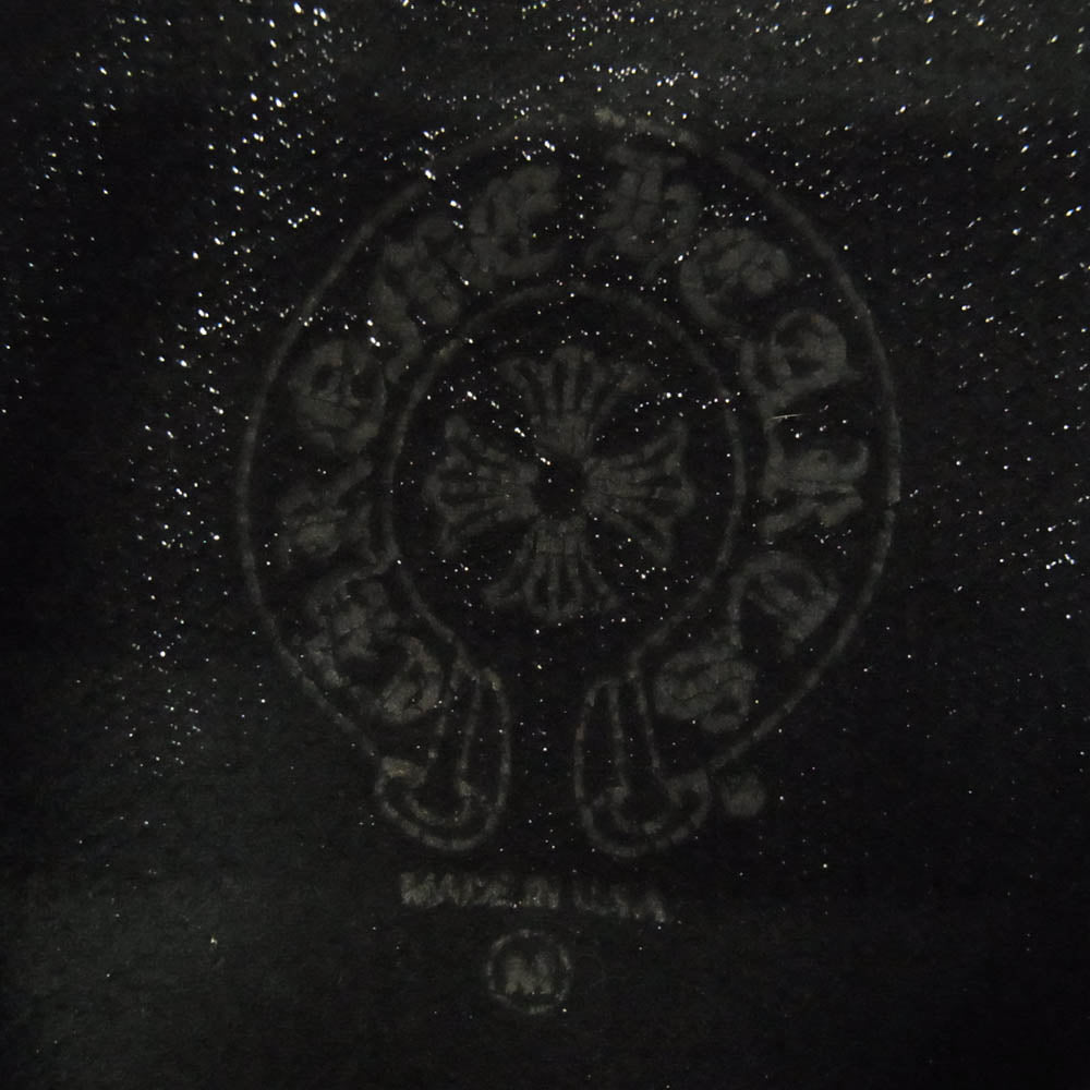 CHROME HEARTS クロムハーツ（原本無） マルチ ホースシュー プリント プルオーバー パーカー ブラック系 M【中古】
