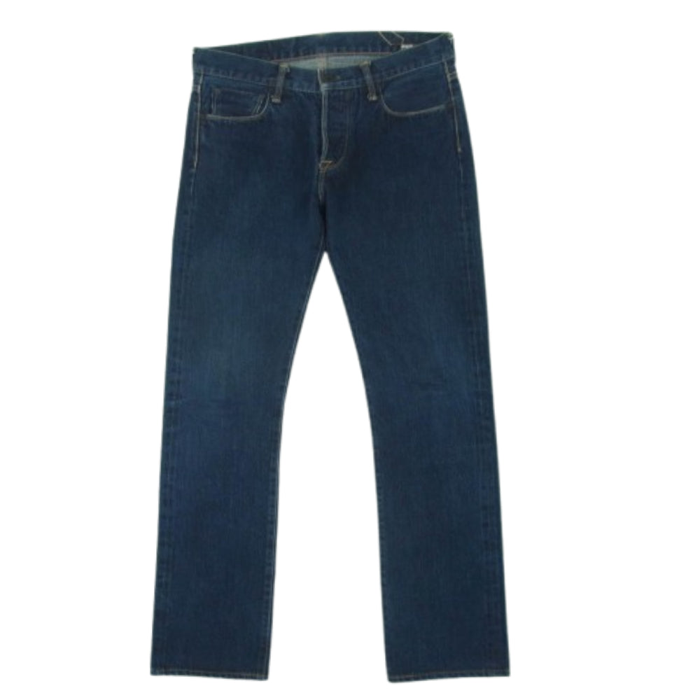 クロ BUCK SKIN PANTS バック スキン デニム パンツ ジーンズ 日本製 インディゴブルー系 30inch【中古】