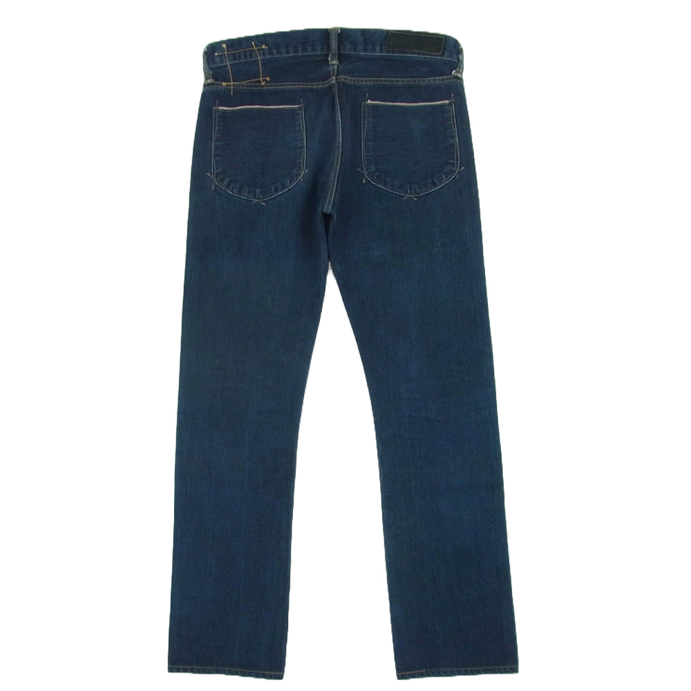 クロ BUCK SKIN PANTS バック スキン デニム パンツ ジーンズ 日本製 インディゴブルー系 30inch【中古】
