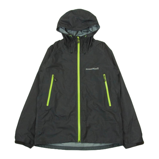 mont-bell モンベル 1128531 レインウェア ストーム クルーザー ジャケット ミャンマー製 ダークグレー系 S【中古】