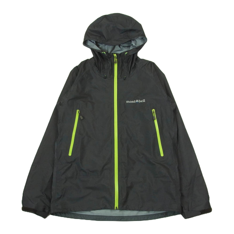 mont-bell モンベル 1128531 レインウェア ストーム クルーザー ジャケット ミャンマー製 ダークグレー系 S【中古】