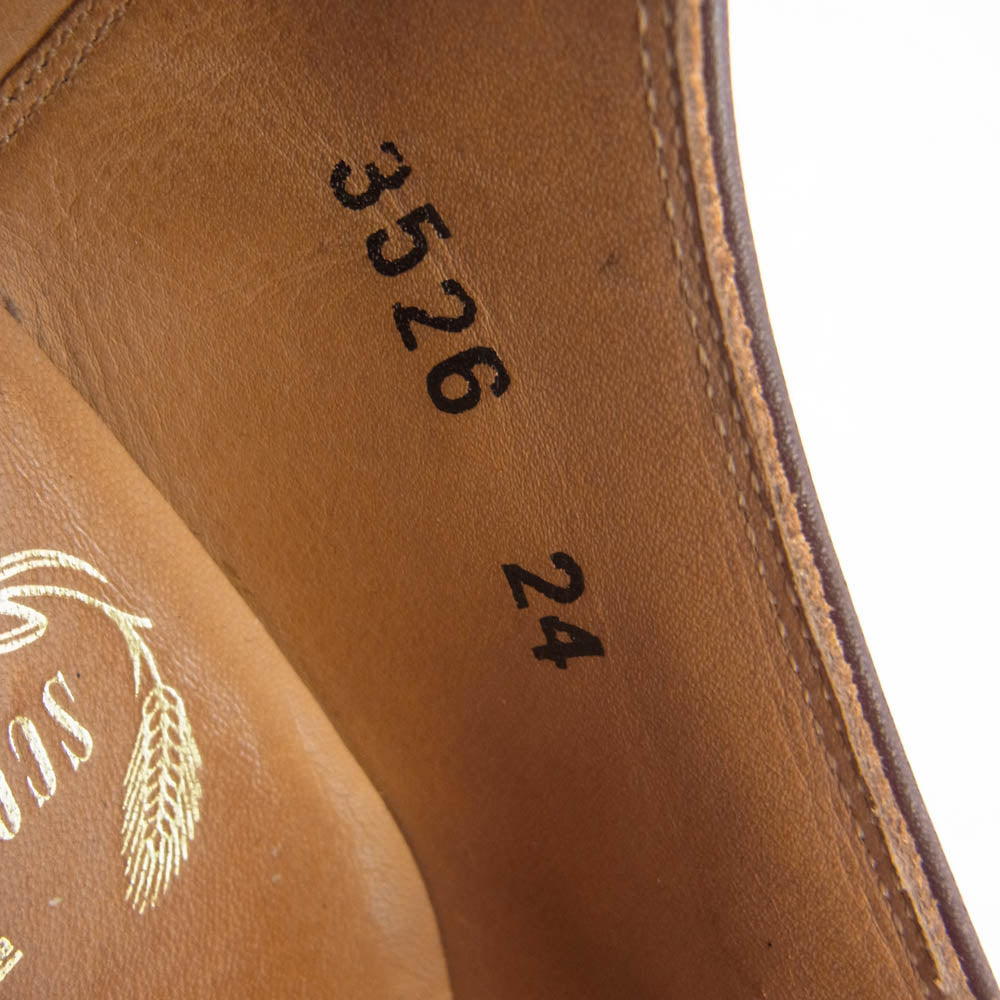 SCOTCH GRAIN スコッチグレイン 3526 ASSURANCE アシュランス ブーツ ビジネス ドレス レザー シューズ 革靴 ブラウン ブラウン系 24【中古】