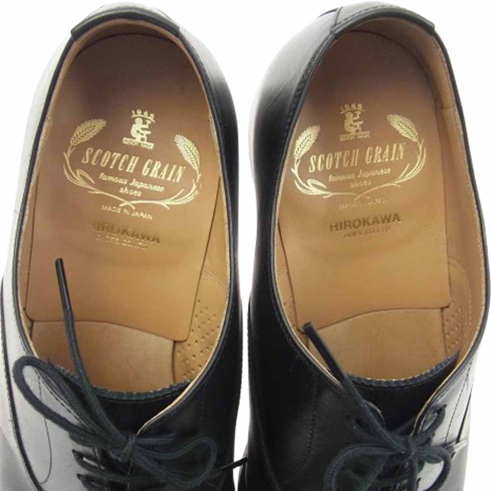 SCOTCH GRAIN スコッチグレイン 3526 ASSURANCE アシュランス ブーツ ビジネス ドレス レザー シューズ 革靴 ブラック ブラック系 24【中古】