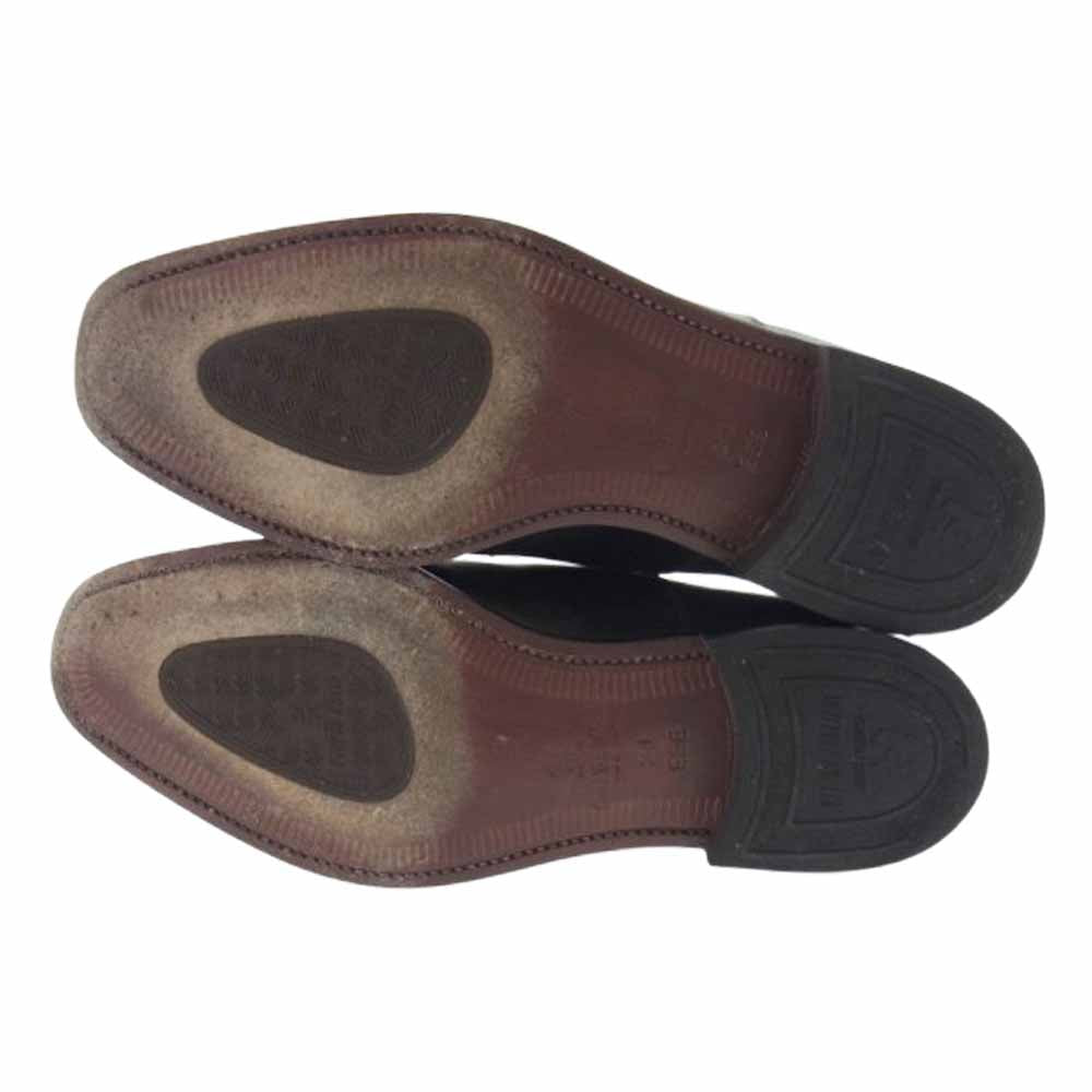 SCOTCH GRAIN スコッチグレイン 3526 ASSURANCE アシュランス ブーツ ビジネス ドレス レザー シューズ 革靴 ブラック ブラック系 24【中古】