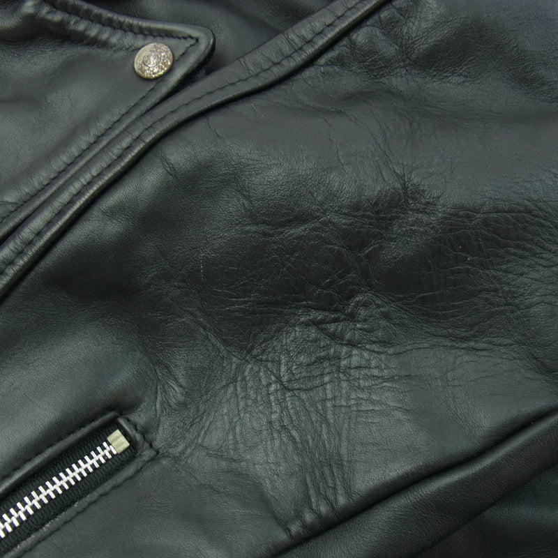 schott ショット USA製 バイカータグ 618 レザー ダブルライダース