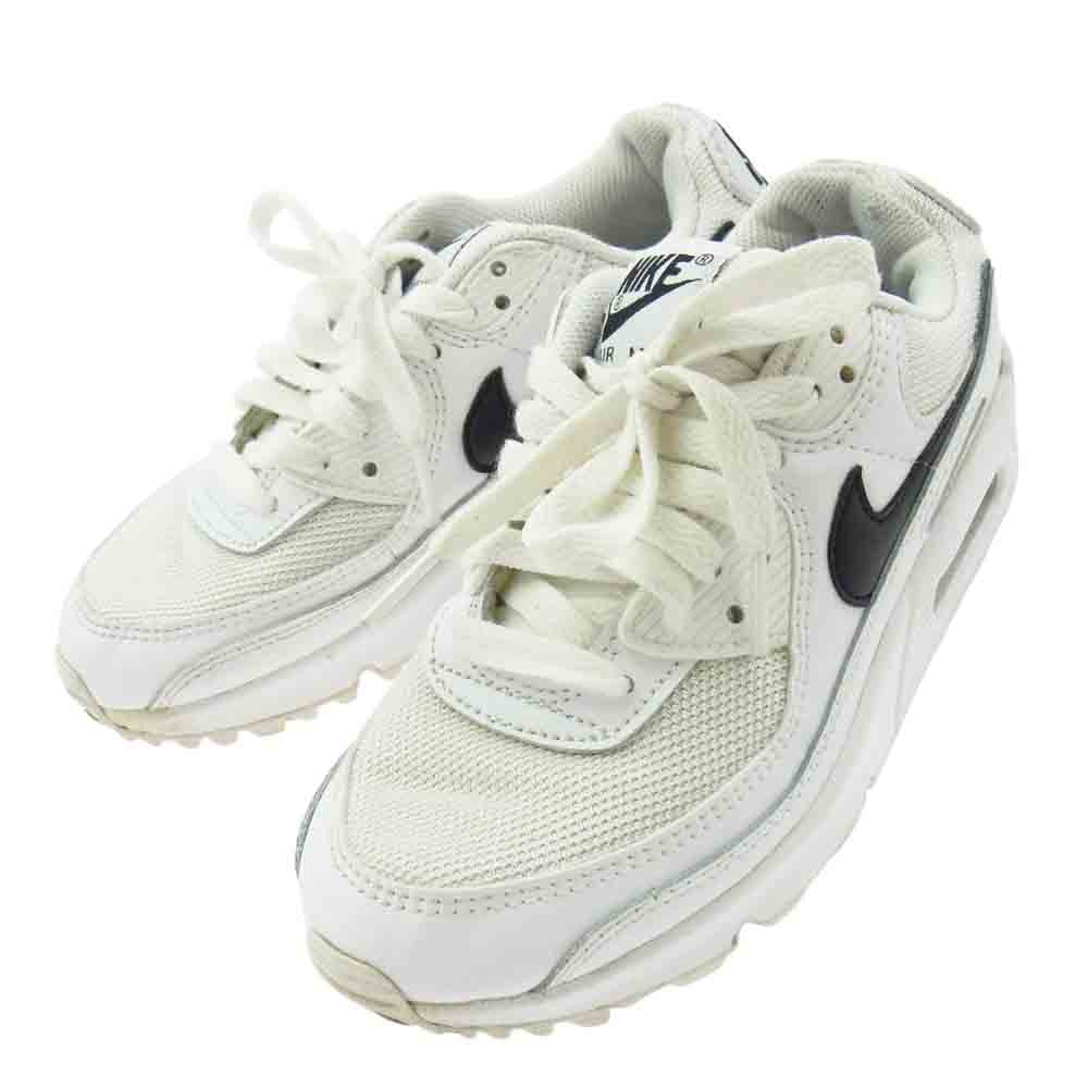NIKE ナイキ CQ2560-101 AIR MAX 90 エア マックス ローカット スニーカー ホワイト ホワイト系 22.5cm【中古】