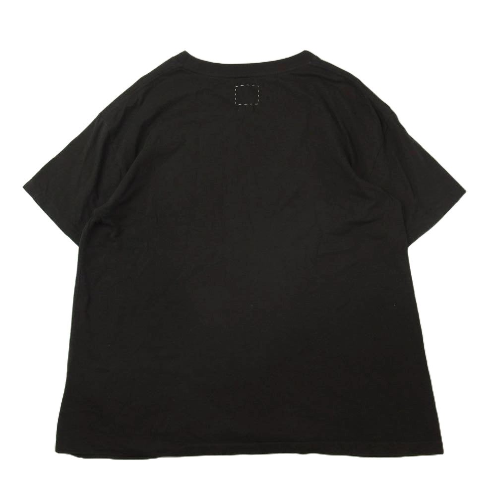 VISVIM ビズビム 18SS 0118105010038 JUMBO TEE S/S STENCIL ジャンボ 半袖 Tシャツ ショートスリーブ ステンシル ブラック系 3【中古】