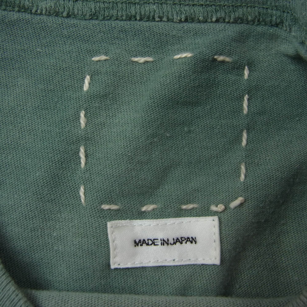 VISVIM ビズビム 19SS 0119105010020 JUMBO TEE S/S/Tシャツ グリーン系 2【中古】