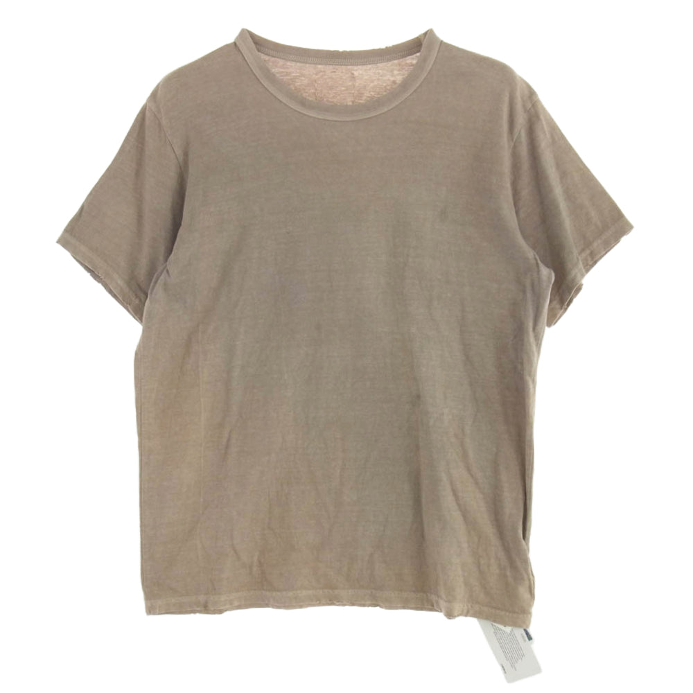 VISVIM ビズビム 19AW 0119205010016 AMPLUS TEE S/S UNEVEN DYE アンプラス 半袖 Tシャツ グレー系 3【中古】