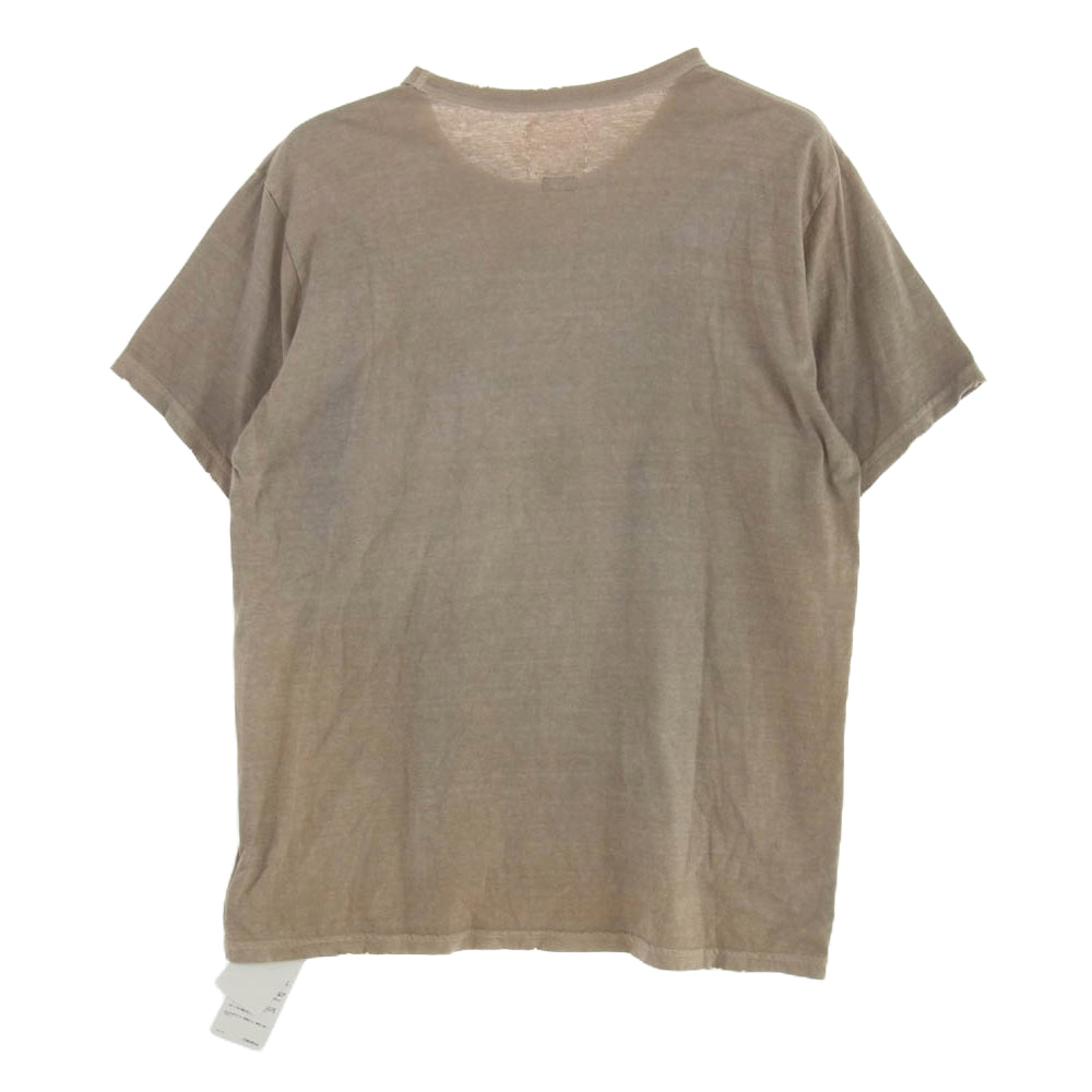 VISVIM ビズビム 19AW 0119205010016 AMPLUS TEE S/S UNEVEN DYE アンプラス 半袖 Tシャツ グレー系 3【中古】