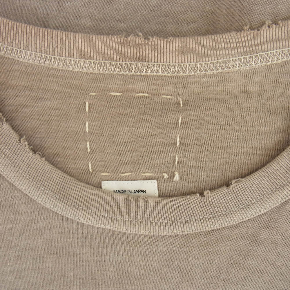 VISVIM ビズビム 19AW 0119205010016 AMPLUS TEE S/S UNEVEN DYE アンプラス 半袖 Tシャツ グレー系 3【中古】