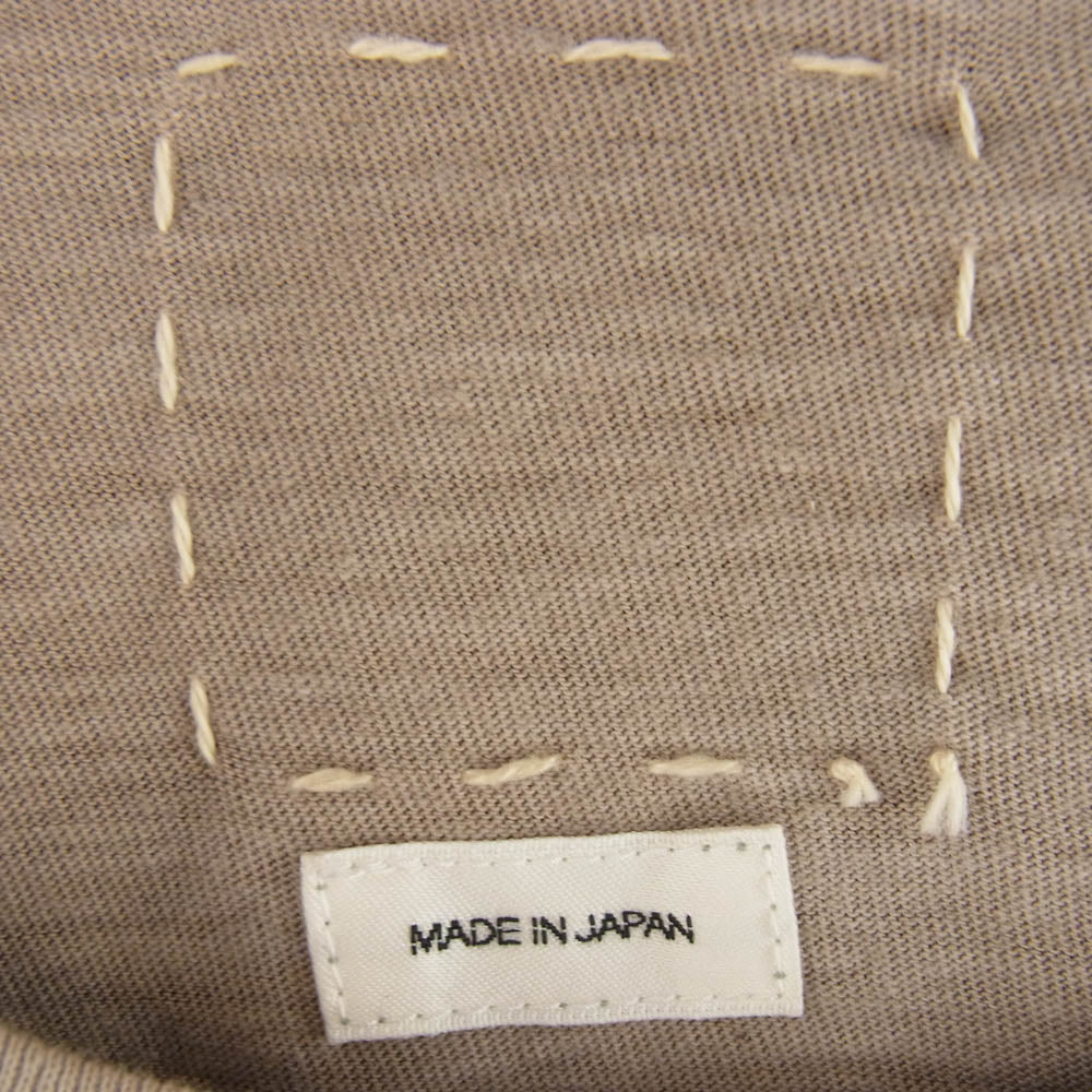 VISVIM ビズビム 19AW 0119205010016 AMPLUS TEE S/S UNEVEN DYE アンプラス 半袖 Tシャツ グレー系 3【中古】