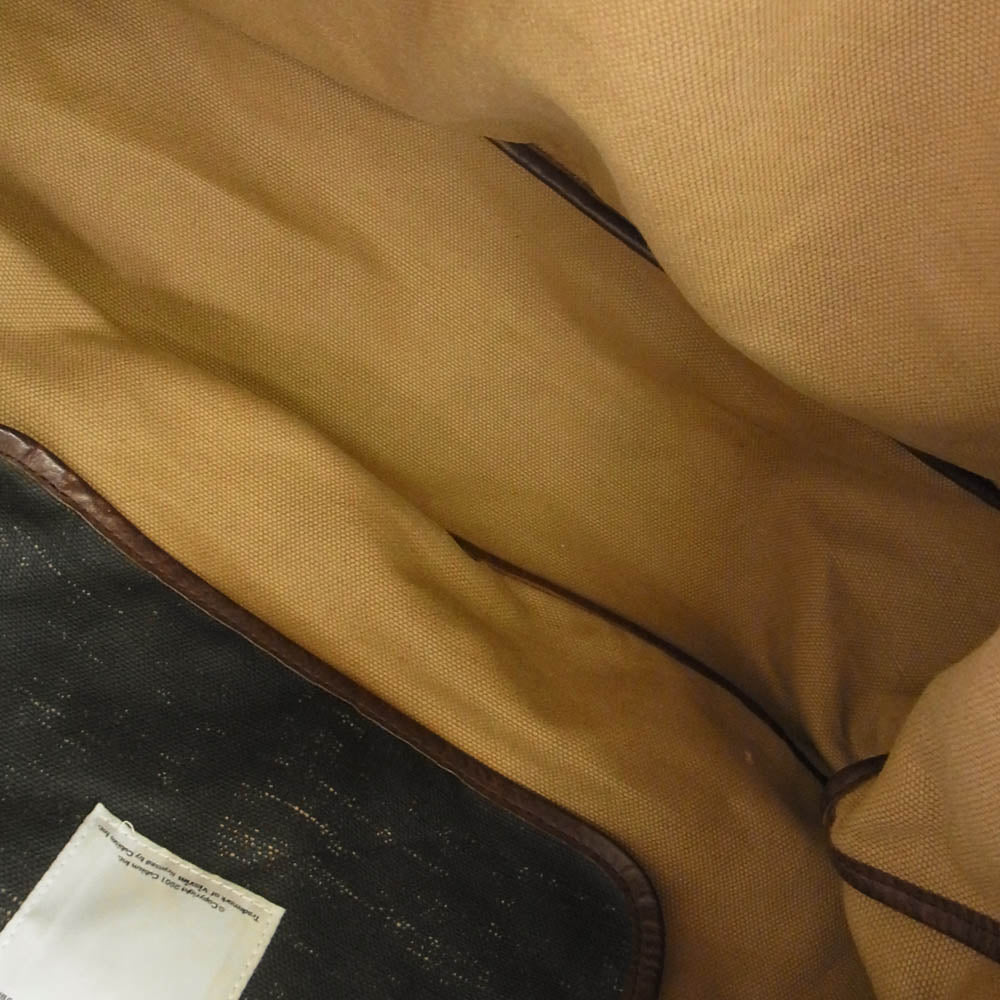 VISVIM ビズビム 13AW 0113203003046 CANVAS HOMER TOTE キャンバス トート バッグ ブラウン系 ダークブラウン系【中古】