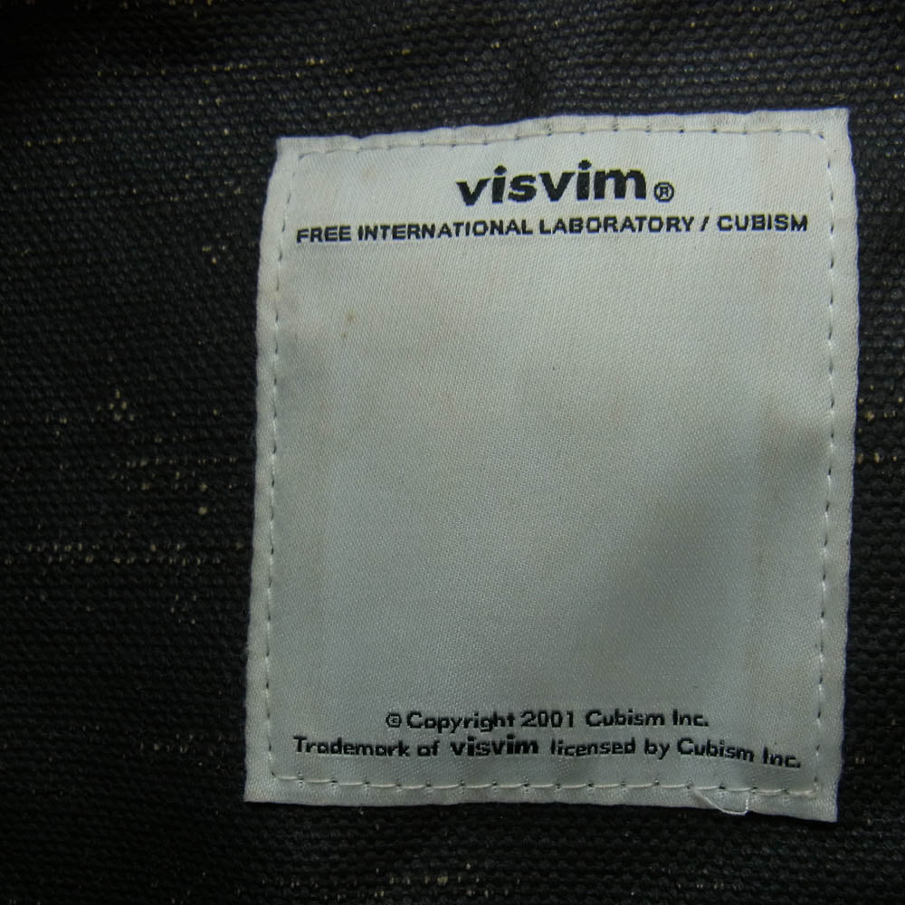 VISVIM ビズビム 13AW 0113203003046 CANVAS HOMER TOTE キャンバス トート バッグ ブラウン系 ダークブラウン系【中古】